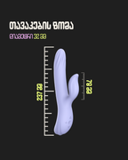 The Thrusting Rabbit - ორმაგი სტიმულაციის ვიბრატორი